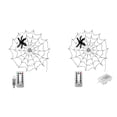 thumbnail image 4 of fashionhome Web Light Halloween Insect LED 6W Cobweb Lamp Adjustable Remote Control Light for Party Decoration, Battery, 4 of 9