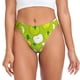 thumbnail image 1 of Balery Green Apple Tangas de Algodón para Mujer con Estampado – Ropa Interior Sexy, Transpirable, G-string-Small, 1 of 6
