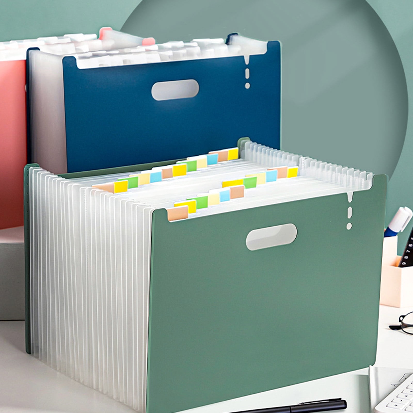 Standing Accordion Folder A4 File Filling Folder 13 Pockets Max 2000 Sheets