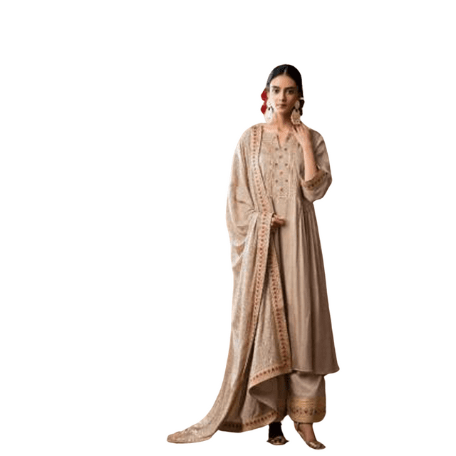Custom Made Indian Designer palazzo Kurta Set Festival/ Wedding Wear Salwar Kameez Readymade