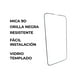 thumbnail image 4 of Mica de Cristal Templado FUN CASE 9D Negro MI 11 Pantalla Completa Borde Orilla, 4 of 5