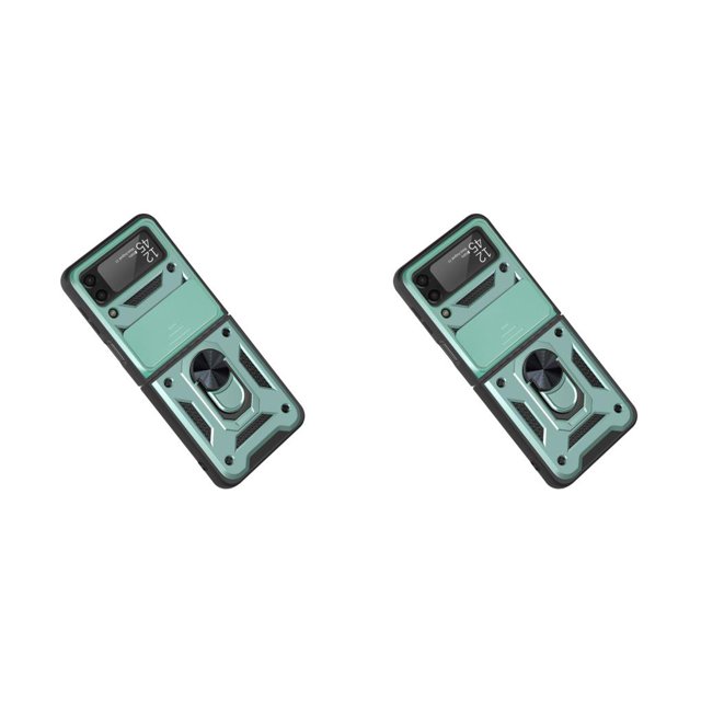 Sidaley Caja del teléfono Soporte de anillo de metal Cubierta de la caja ligera Anti-caída Plegable Resistente al desgaste Soporte para Type3 NO3