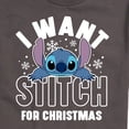 thumbnail image 3 of Lilo & Stitch - I Want A Stitch For Christmas - Men's Short Sleeve Graphic T-Shirt, 3 of 5