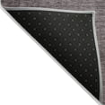 thumbnail image 4 of 5' X 8' Gray Charcoal And Brown Ombre Washable Indoor Outdoor Area Rug, 4 of 5