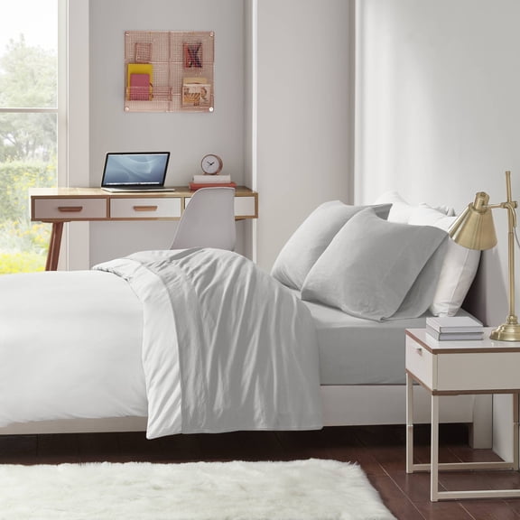 All Season Sheet Set King - 50% Cotton 50% Polyester - 108" x 102"