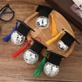 thumbnail image 5 of Graduation Cap Disco Ball with Tassel,Mirror Ball Ornament for Party Decor, Campus Celebration Favor (Large), 5 of 5