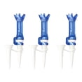 thumbnail image 1 of S SERENABLE 3pcs Adjustable Golf Tee Scale Flex Golf Tee 80mm/76mm Random Color Tee, 1 of 4