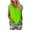 Green, variant on Summer Casual T Shirts for Women V Neck Low Neckline Ultra Soft Tee Short Sleeve Solid Color Loose Top XXL