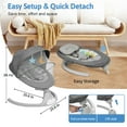 Electric Baby Swing, Bioby Infant Swing Chair Rocker with Remote