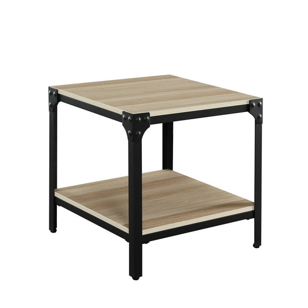Side Table With Shelf Heavy Duty Tea End Sy Modern Console Coffee For Living Room Oak Com End Table Sy Modern Console, Heavy Duty Console Table