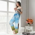 thumbnail image 5 of Salouo Cow Grazing Nature Print Women's Pajama Pants Casual Loose Sweatpants PJs Flowy Pants Drawstring Palazzo for Women Wide Leg Pants Lounge Pajama -XX-Large, 5 of 8