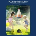 thumbnail image 2 of ZOUBAOQ Rocket Launcher Toys Outdoor Rocket Water Pressure Lift Sprinkler Toy Fun Interaction S6x9 Water Toys Lawn Garden In For K Spray, 2 of 9