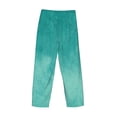 thumbnail image 3 of Lsque Teal Turquoise1 Print Men's Pajama Pants, Lounge Pant - Comfortable Home Wear,Elastic Waistband, Stylish Design-Small, 3 of 9