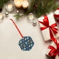 thumbnail image 6 of Sikiie Space Sleeping Panda Acrylic Christmas Ornament Pendant Christmas Ornaments Hanging Ornament for Christmas Winter New Year Party -Hexagon, 6 of 7