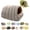 Brown, variant on 2026 New Cozy Monster Cat Bed, Thickened and Warm Enclosed Pet Bed, Cave Style Cozy Hideaway with Removable Washable Cover & Anti‑Slip Base for Cats Small Dog