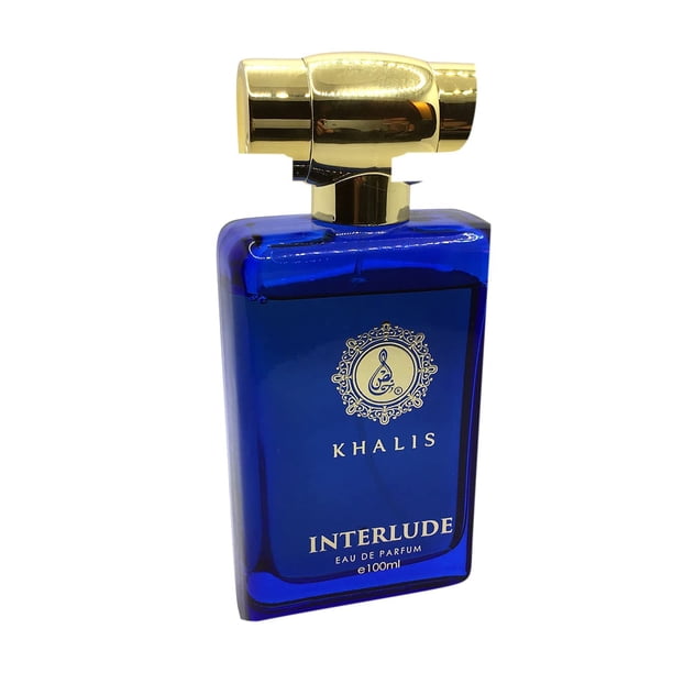 INTERLUDE para hombres una colonia oriental amaderada con madera de agar, cedro, sándalo, almizcle negro y acuerdos de vetiver, 3.4 oz