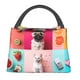thumbnail image 1 of Easygdp Colorful Dog Cat Collage Bolsa de Almuerzo Insulada Reutilizable, Bolsa de Mano y Bandolera para Oficina, Trabajo, Viajes, 1 of 6