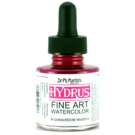 UPC: 0090385405217 | Dr. Ph. Martin s Hydrus Fine Art Watercolor  1.0 oz  Quinacridone Magenta (5H)