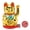Gold, variant on YAHHU Waving Arm Lucky Cat Solar Powered Decorative Figurine White Light Sensing Rotatable Base Bring Wealth Good Luck Fortune Cat Desk Ornament 5.3 inches / 13.5 cm