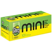 Starry Lemon Lime Soda Pop, 7.5 fl oz, 10 Pack Mini Cans