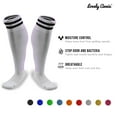 thumbnail image 3 of Girl's 1 Pair High Performance Knee High Socks. Lightweight & Breathable - Ultra Comfortable & Durable Socks XS(White), 3 of 5