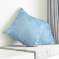 thumbnail image 3 of Blue Leaves Pillow Covers 20x20 Inch Decorative Throw Pillow Cover, Summer Botanical Pastoral Sofa Pillowcases Accent Cushion Case Home Decor Bedroom Living Room, 3 of 6