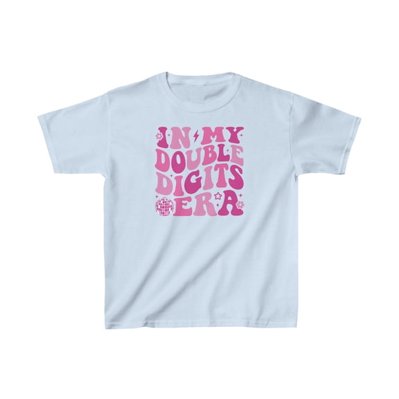 In my Double Digits Era Childs 10th Birthday t-shirt, Birthday Day Gift