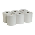 thumbnail image 3 of Pacific Blue Basic™ by GP Pro Hardwound Paper Towel Rolls, 100% Recycled, White, 800' Per Roll, Case Of 6 Rolls, 3 of 5
