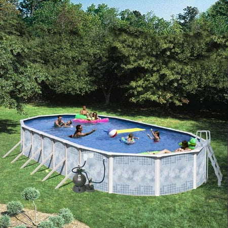 oval hard sided pool