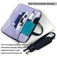 thumbnail image 2 of Lsque Bernese Mountain Dog Sitting Bath Tub Pattern Laptop Bag – Portable & Slim Single-Shoulder Computer Case with Adjustable Strap, Protective, Lightweight for 13”/14”/15.6” Laptops, 2 of 8