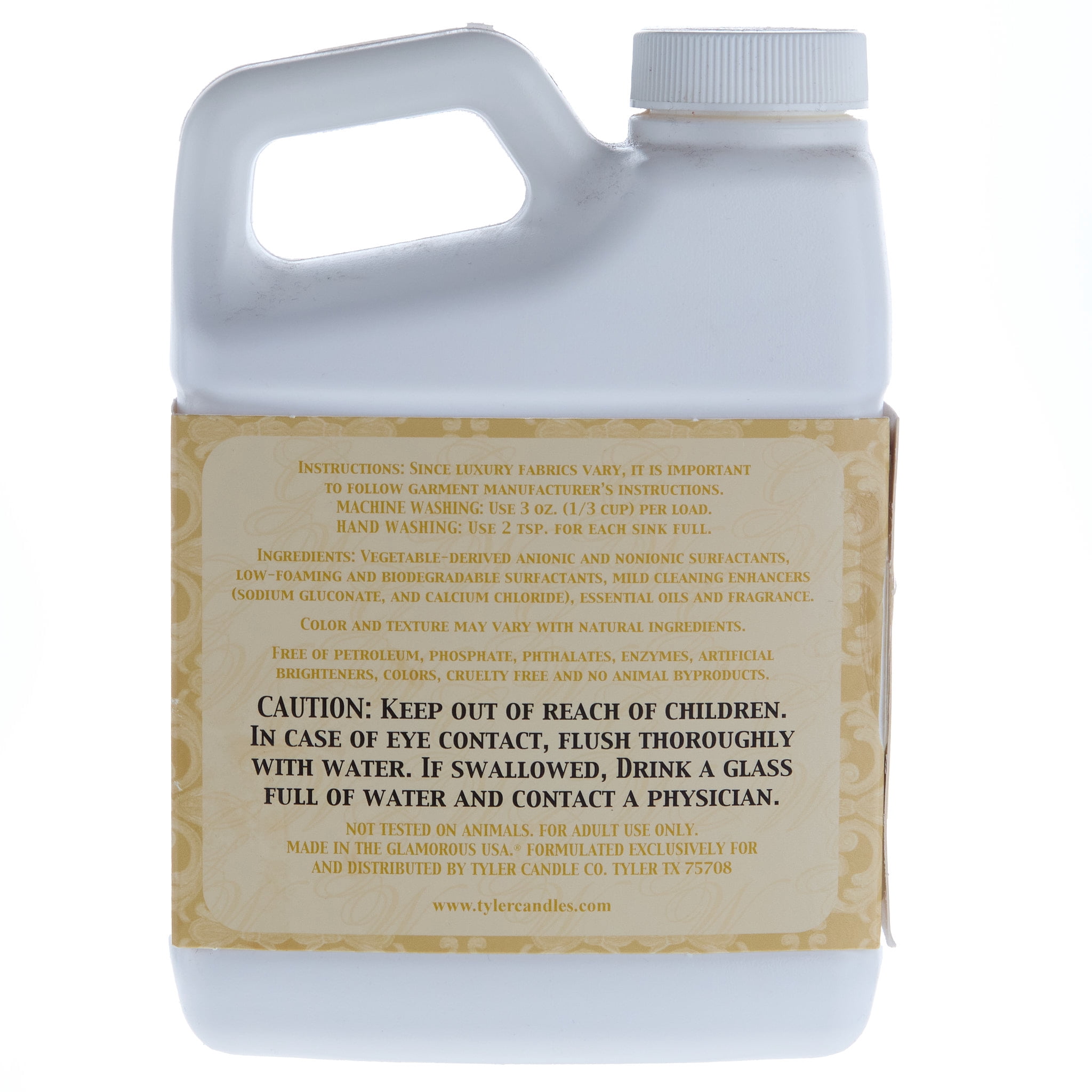Tyler Candle Wishlist Glamorous Wash Liquid Laundry Detergent, 6 Loads, 16 fl oz