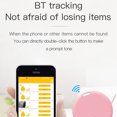 thumbnail image 4 of Seitruly Llavero inalámbrico antipérdida compatible con Bluetooth 5,0, buscador de llaves para niños mayores, alarma portátil perdida, rastreador de Electrónica Rosado, 4 of 8