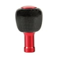 thumbnail image 1 of Perilla de la manija del carrete Sunnimix de Fibra de Carbono rojo, 1 of 8