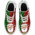 thumbnail image 3 of Coolcustomize Custom Christmas Walking Sneakers, Snowman Design, Comfortable Lightweight Running Shoes, Festive Holiday Footwear for Women, 3 of 5