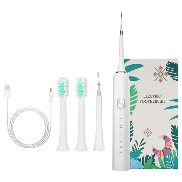 Cepillo de dientes eléctrico Limpieza de manchas de dientes Eliminador de cálculo Cuidado Diente eléctrico Wmkox8yii hjk308