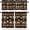 Style_5, variant on Rustic Kitchen Valances for Windows,Vintage Farmhouse Retro Country Moose Deer Tree Elk Rod Pocket Valance Curtain for Restaurant Living Room Bedroom Cafe Decor 54"x18" 1P
