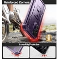 thumbnail image 5 of Dexnor for Samsung Galaxy S22 Case, [Built in Screen Protector and Kickstand] Heavy Duty Military Grade Protection Shockproof Protective Cover for Samsung Galaxy S22 5G,Phantom Purple, 5 of 5