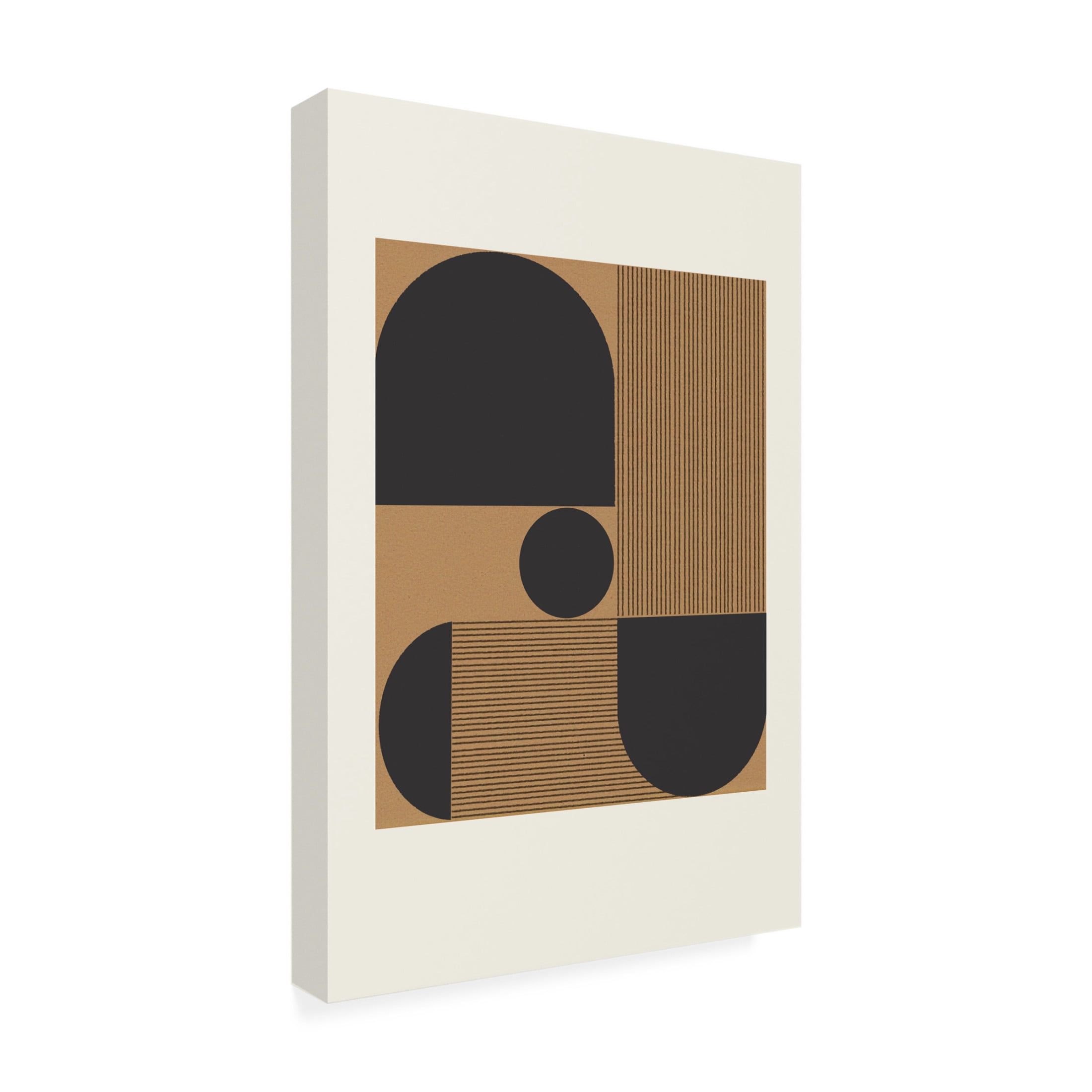 Trademark Fine Art THE MIUUS STUDIO Composition VI Canvas Wall Art