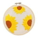 thumbnail image 1 of Kit de bordado de girasoles para adultos, incluye bastidor y hilos de colores. Girasoles 1, 1 of 9