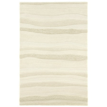 Couristan Super Indo-Natural Impressions Stripe White Area Rug