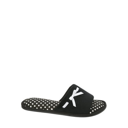 DF by Dearfoams Women's Terry One Band Slipper