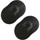 thumbnail image 1 of wonima44 2 Packs Pocket Palm Combs, Shampoo Comb, Massager Hair Brush Comb, Scalp Massager Brush Comb, Wave brush, Palm hair brush (Black), 1 of 1