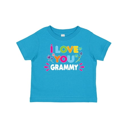 

Inktastic I Love You Grammy with Flowers Girls Toddler T-Shirt