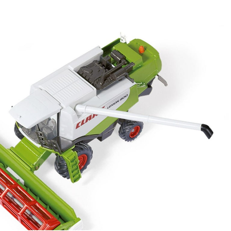 Claas Lexion 600 Combine Harvester Green and Gray 1/50 Diecast