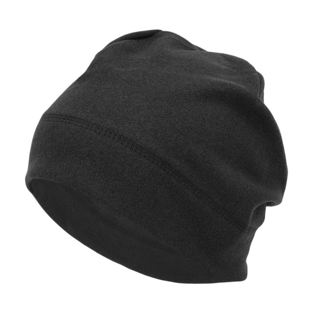 Sombrero de ciclismo Unique Bargains Mantener Calor Forro de Casco Tela Desmooth Negro 27x21cm 1 Pcs