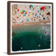 thumbnail image 2 of Marmont Hill Packed Beach by Karolis Janulis Framed Wall Art, 2 of 6