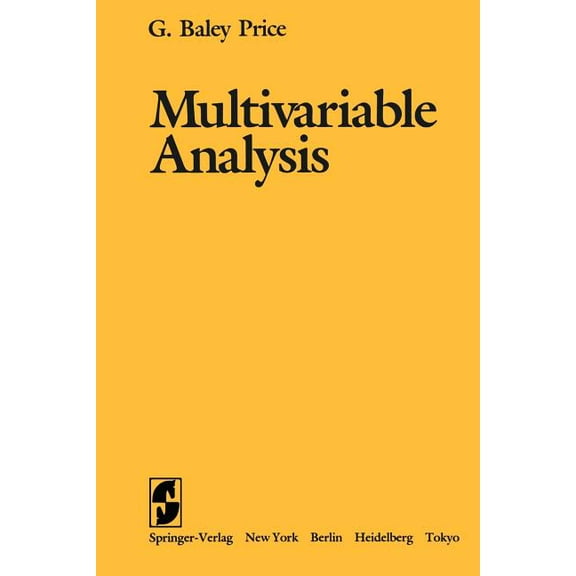 Multivariable Analysis, (Paperback)