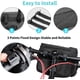 thumbnail image 5 of Fahrrad Lenkertasche Wasserdichte,5l Fahrradtasche Lenker,fahrradkorb Tasche Mit Touchscreen,lenkertasche Fronttasche Mit Tragegurt & Regenschutz,fahr, 5 of 5