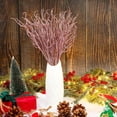 thumbnail image 6 of Glitter Christmas Picks Ornaments,Happon 30 Pcs Christmas Glitter Branches Vase Filler Decor Branches,Artificial Sticks Twigs for Christmas Tree DIY Crafts Vases Home Decoration, 6 of 7