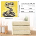 thumbnail image 3 of Cute Cartoon Gray Snake Kitchen Cloth Dish Towels for Drying Washing Absorbent Dish Rags 6 Pack, 3 of 9